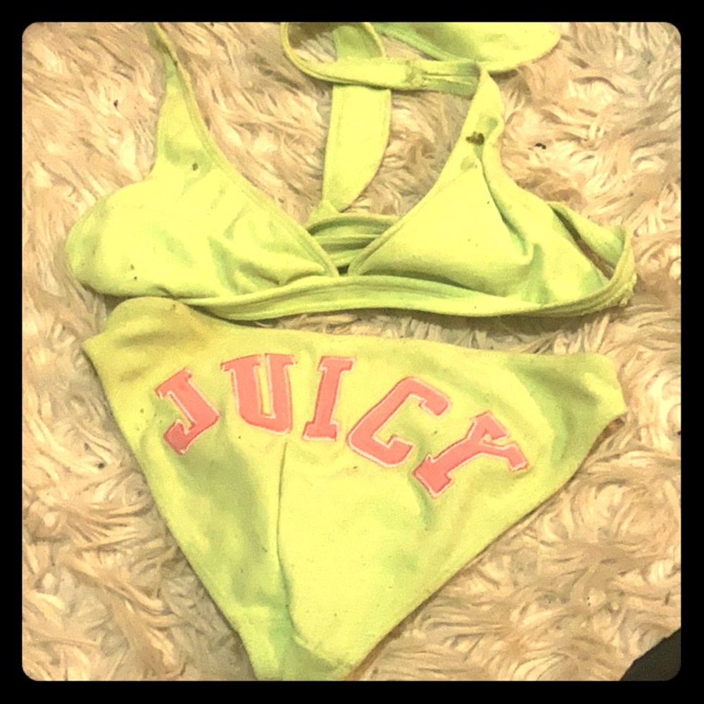 Juicy Couture Green Swimsuit